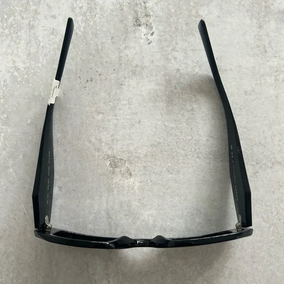 Prada PR 17WS 1AB5SO Runway Symbole Rectangular Sunglasses, Black/Dark Grey NWT - Picture 17 of 17